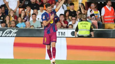 ¡Agridulce despedida! Lewandowski anota; pero, Valencia vence al Barcelona