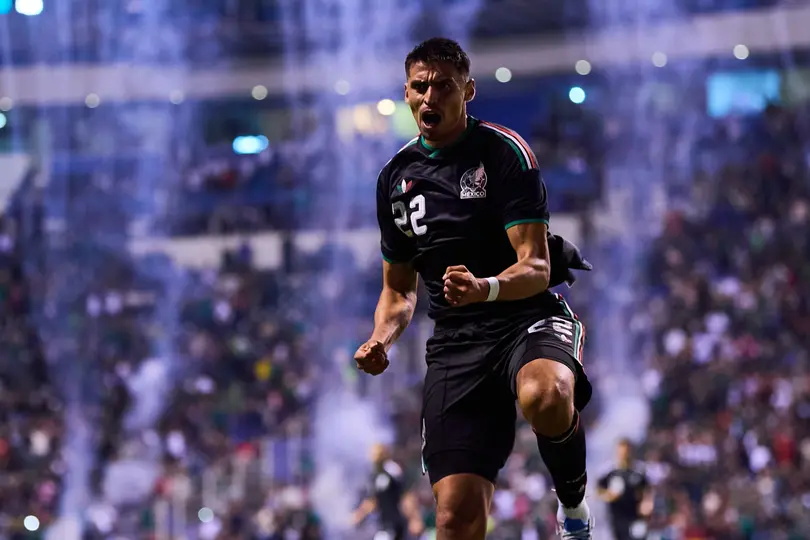 Memote Martínez celebra su gol ante Ghana | MEXSPORT