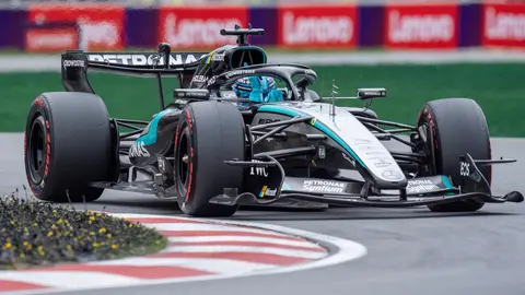 Russell largará desde la punta en Canadá l AP
