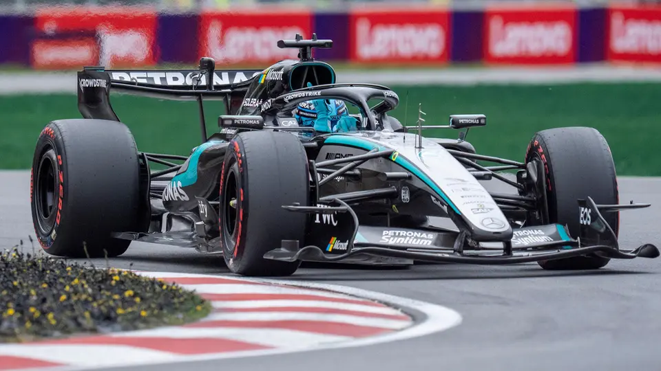 Russell largará desde la punta en Canadá l AP