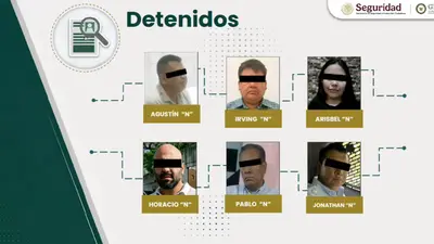 Dictan prisión preventiva a funcionarios de Morelos acusados de extorsión