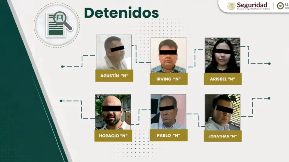 Dictan prisión preventiva a funcionarios de Morelos acusados de extorsión