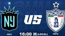 ¿Cuándo y dónde ver el Gotham FC vs Pachuca Femenil?