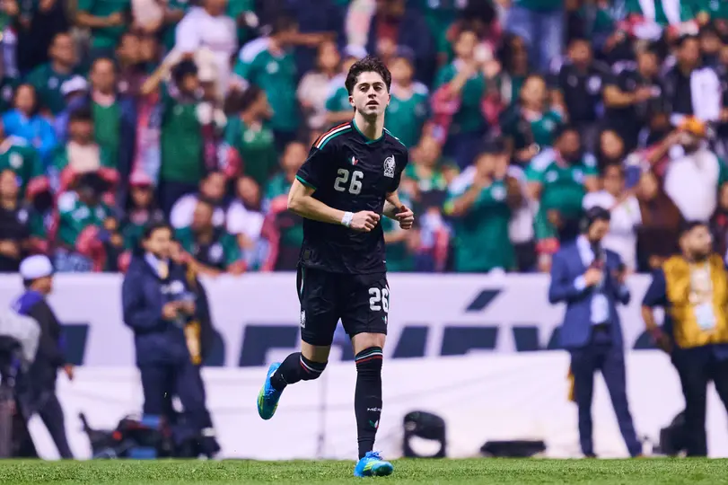 Brian Gutiérrez en el Estadio Cuauhtémoc l MEXSPORT