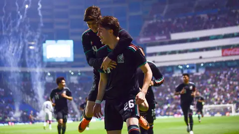 Brian Gutiérrez abrió el marcador ante Ghana | MEXSPORT