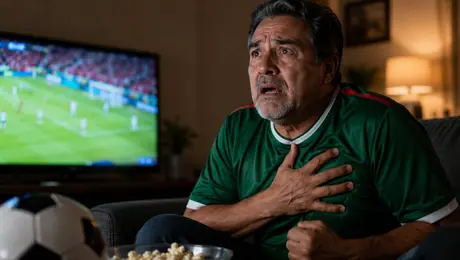 ¿Puede darte un infarto viendo el Mundial? Esto dicen los especialistas sobre el estrés futbolero