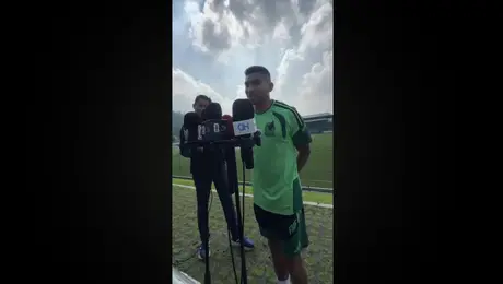 ORBELÍN PINEDA HABLA SOBRE SUS MINUTOS CON SELECCIÓN MEXICANA
