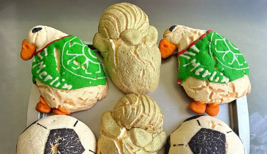 Piezas de pan inspiradas en el Pato Merlín, la mascota NO Oficial de la Copa del Mundo 2026 / @bestcake_cdmx