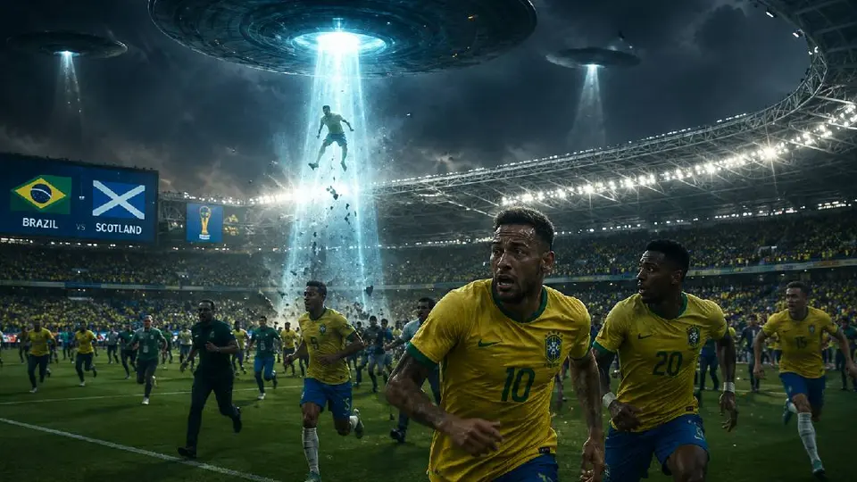 Vidente lanza aterradora profecía para el Mundial 2026; habrá invasión extraterrestre durante Brasil vs Escocia