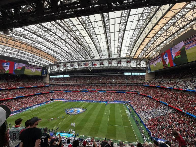 Estadio de Houston previo al Portugal vs Uzbekistán l CARLOS PONCE