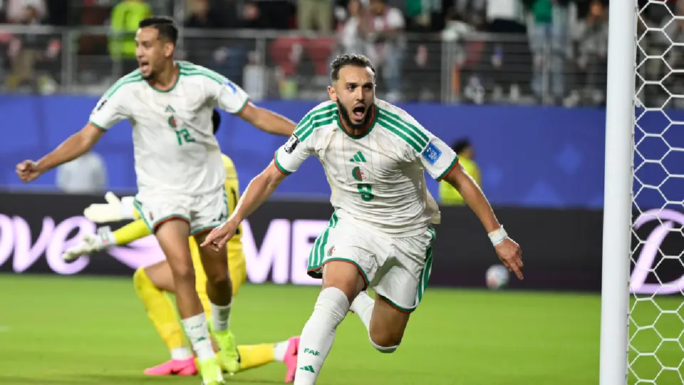 Amine Gouiri, jugador de Argelia | AP
