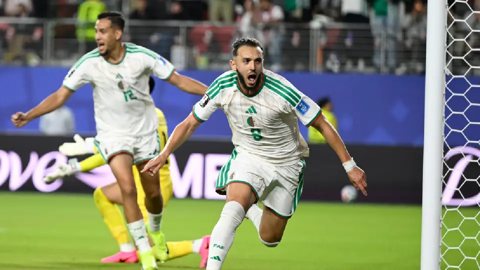 Amine Gouiri, jugador de Argelia | AP
