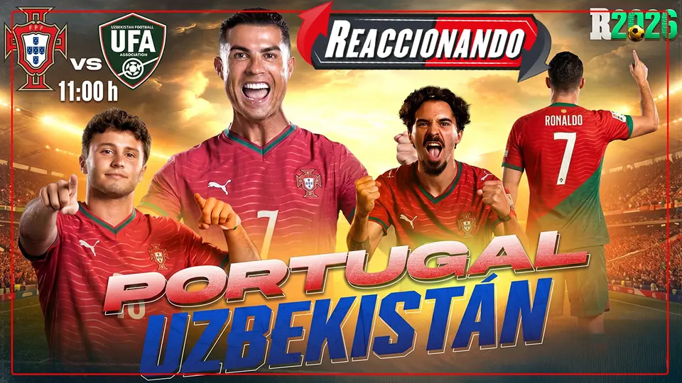 ¡Le toca al Bicho! Reaccionamos al Portugal vs Uzbekistán | No narración