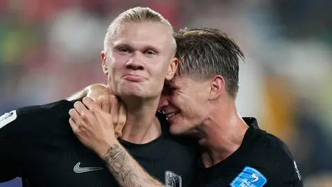 Erling Haaland, jugador de Noruega | AP