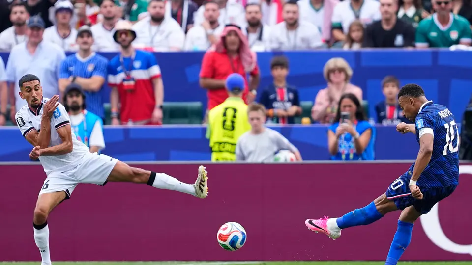 Kylian Mbappé, jugador de Francia | AP