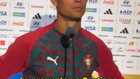 Periodista mexicano provoca incómodo momento a Cristiano Ronaldo y lo manda ‘a volar’