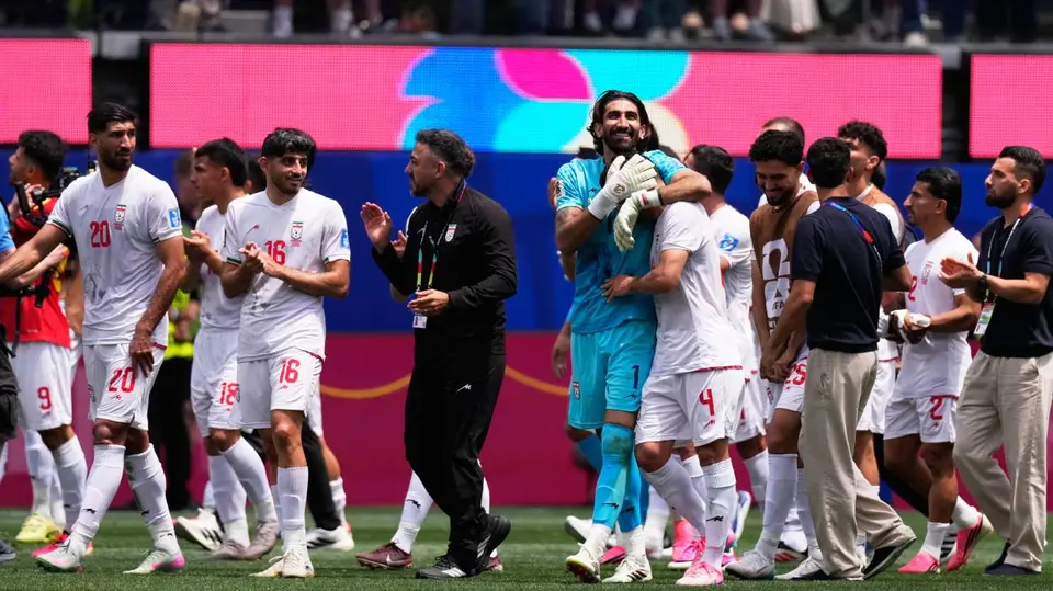 Irán celebra el empate frente a Bélgica | AP