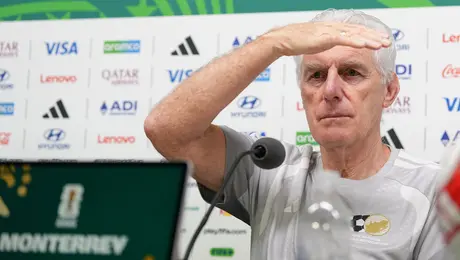 Hugo Broos advierte que Sudáfrica solo piensa en vencer a Corea del Sur