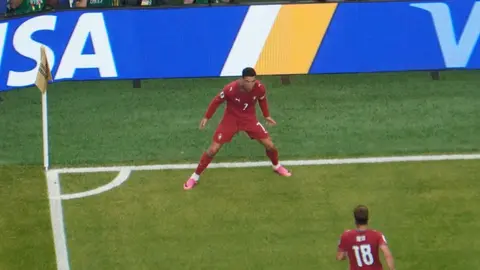 Típico festejo de Cristiano Ronaldo | CARLOS PONCE