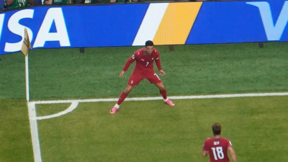 Típico festejo de Cristiano Ronaldo | CARLOS PONCE