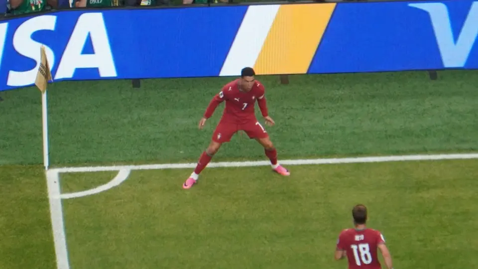 Típico festejo de Cristiano Ronaldo | CARLOS PONCE