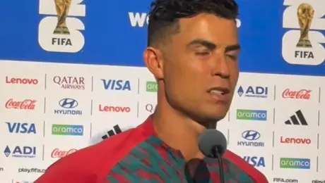 Cristiano Ronaldo responde después de su doblete con Portugal y que se le cuestiona por su edad