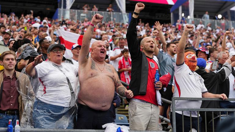 Aficionados ingleses en Boston | AP