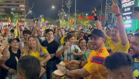 La Minerva vibró al ritmo de Colombia: Guadalajara se rindió ante una marea amarilla