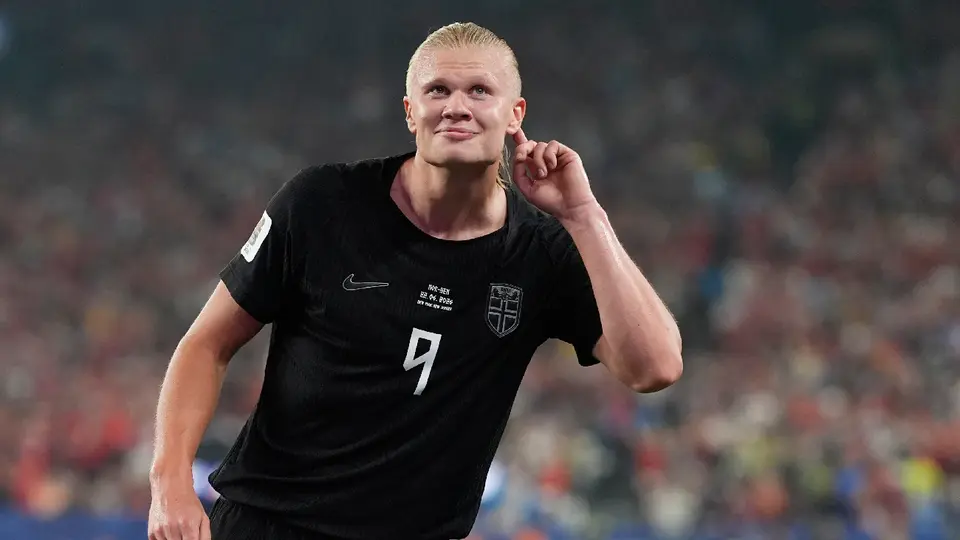 Erling Haaland, jugador noruego | AP