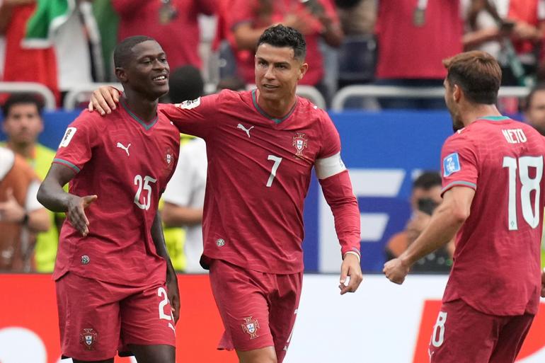Cristiano Ronaldo celebra su gol l AP