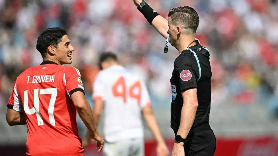 Tiago Gouveia, con Benfica | AFP
