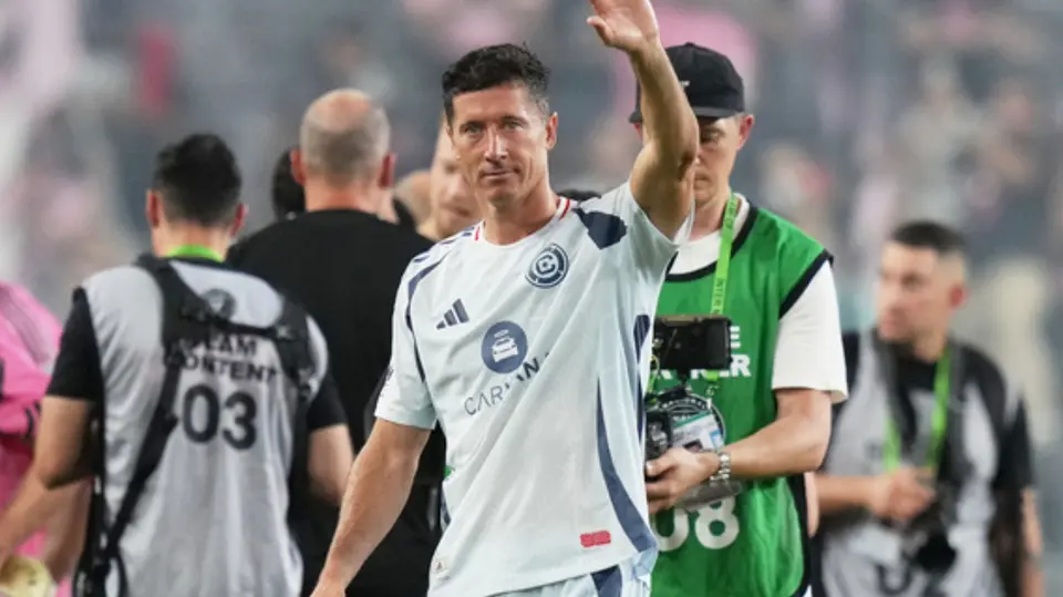 Robert Lewandowski con Chicago Fire | AP