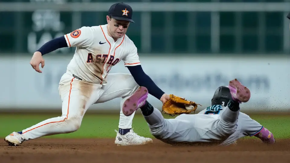 Nick Allen con los Astros de Houston | AP
