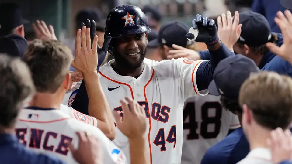 Yordan Álvarez con los Astros Houston | AP