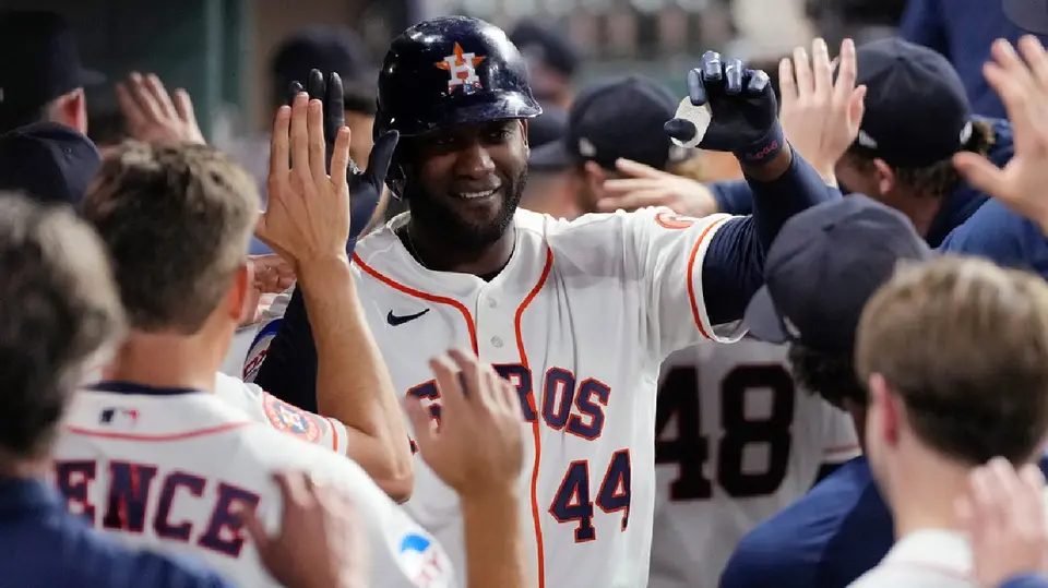 Yordan Álvarez con los Astros Houston | AP