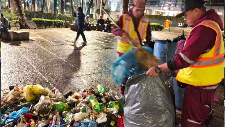 La basura reutilizable serán transformada en mobiliario urbano como parte de la estrategia denominada Mundial Verde / Especial