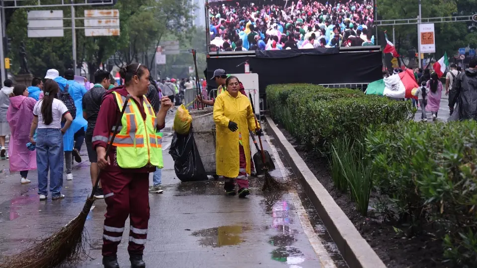 El Gobierno capitalino informó que se recolectaron 298 toneladas de basura / Especial