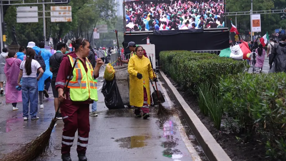 El Gobierno capitalino informó que se recolectaron 298 toneladas de basura / Especial