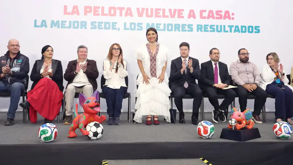 La Jefa de Gobierno, Clara Brugada, rindió un informe sobre los hechos en la justa futbolera / FB: @GobiernoCDMX