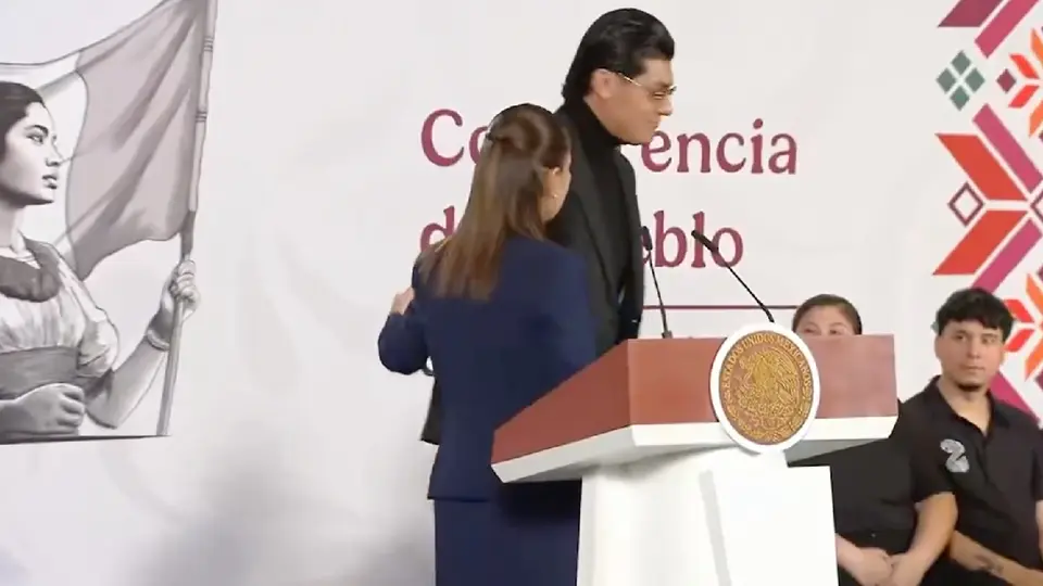 La presidenta agradeció al Bogueto su participación y por apoyar el programa musical / Especial