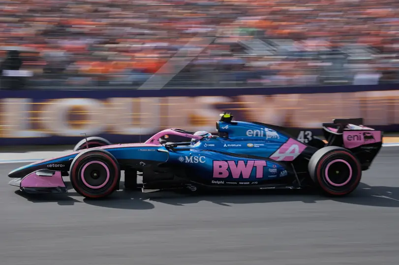 Franco Colapinto, en el GP de Países Bajos | AP