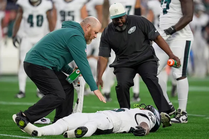 Ja'Quinden Jackson fue atendido de inmediato | AP