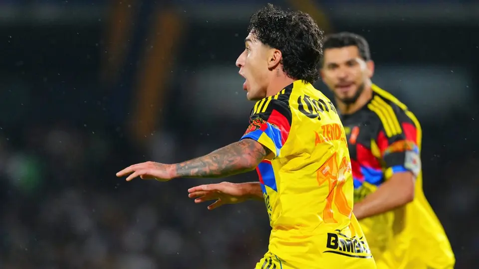 Zendejas en celebración con América en el Clausura 2026 | IMAGO 7