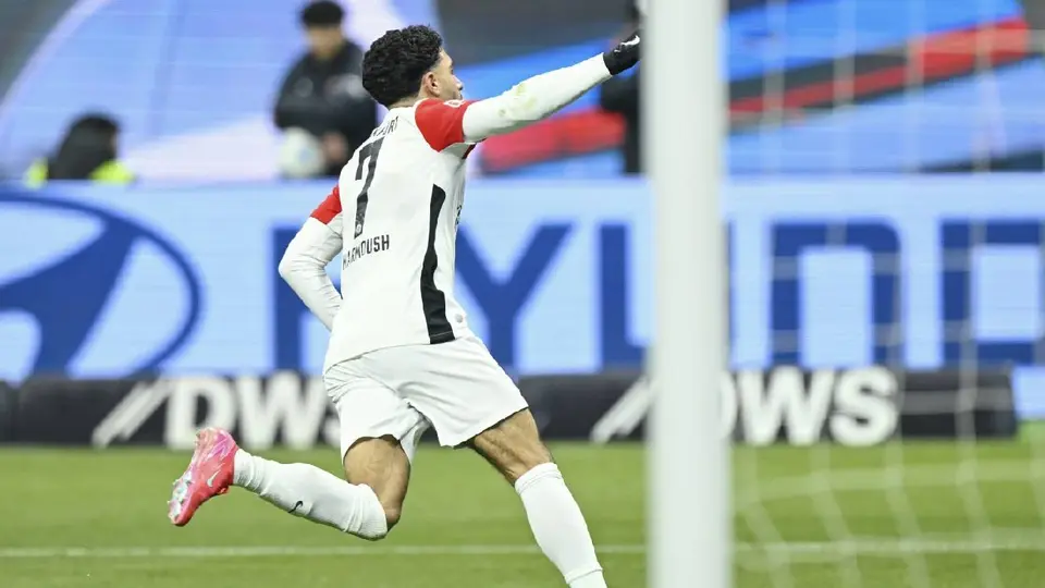 Omar Marmoush en el Frankfurt | AP