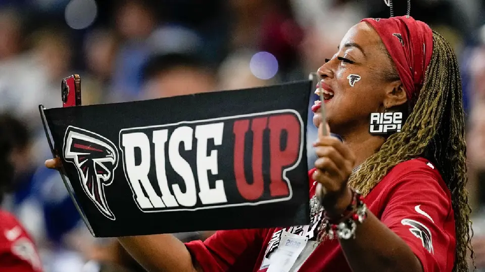 Fanática de los Atlanta Falcons | AP