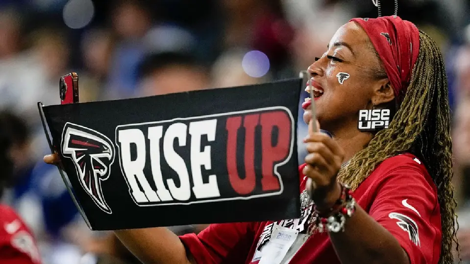 Fanática de los Atlanta Falcons | AP