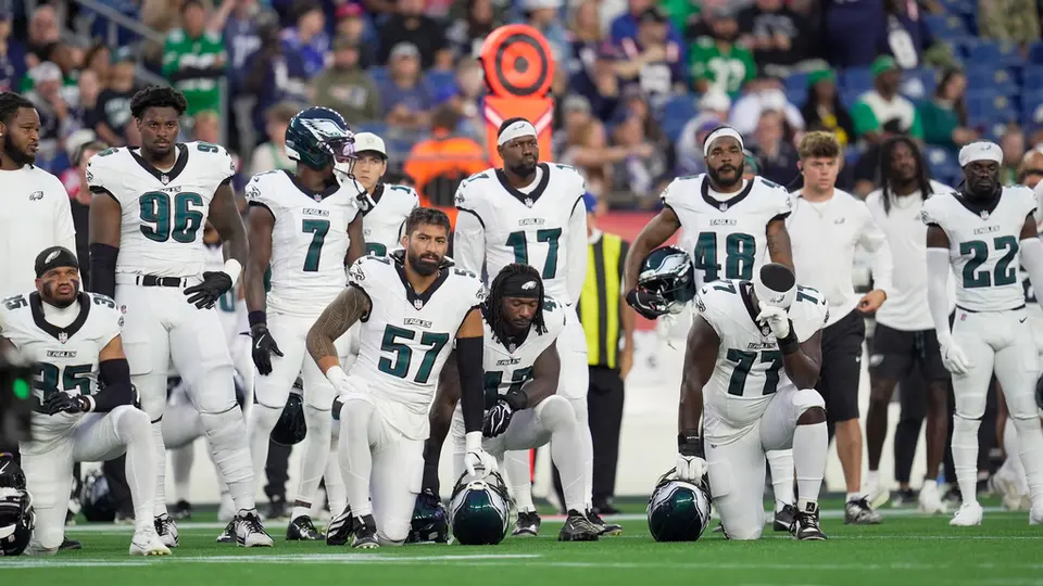 Jugadores de Eagles mostraron su preocupación | AP