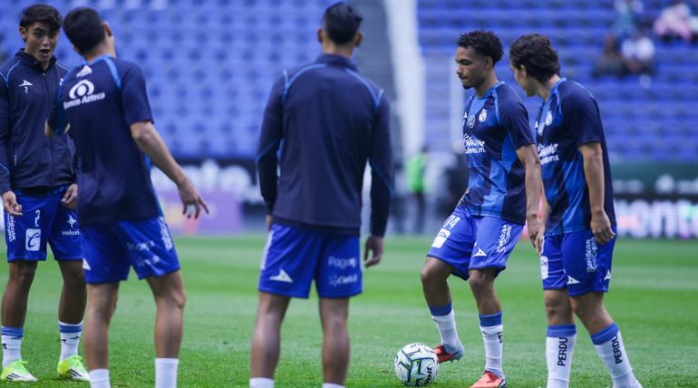 Puebla calentando | MEXSPORT