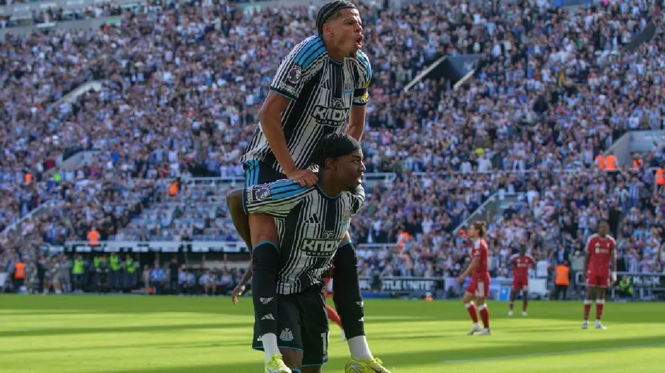 Anthony Elanga en el empate de Liverpool vs Newcastle | AP