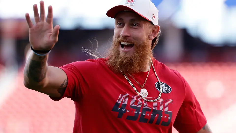 George Kittle, en temporada baja | AP